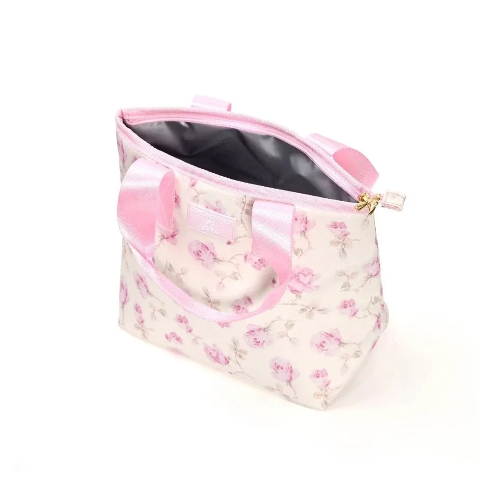 Love Shack Fancy Target Backpack Lunch Bag Set Ribbon Rosa Floral Pink NEW